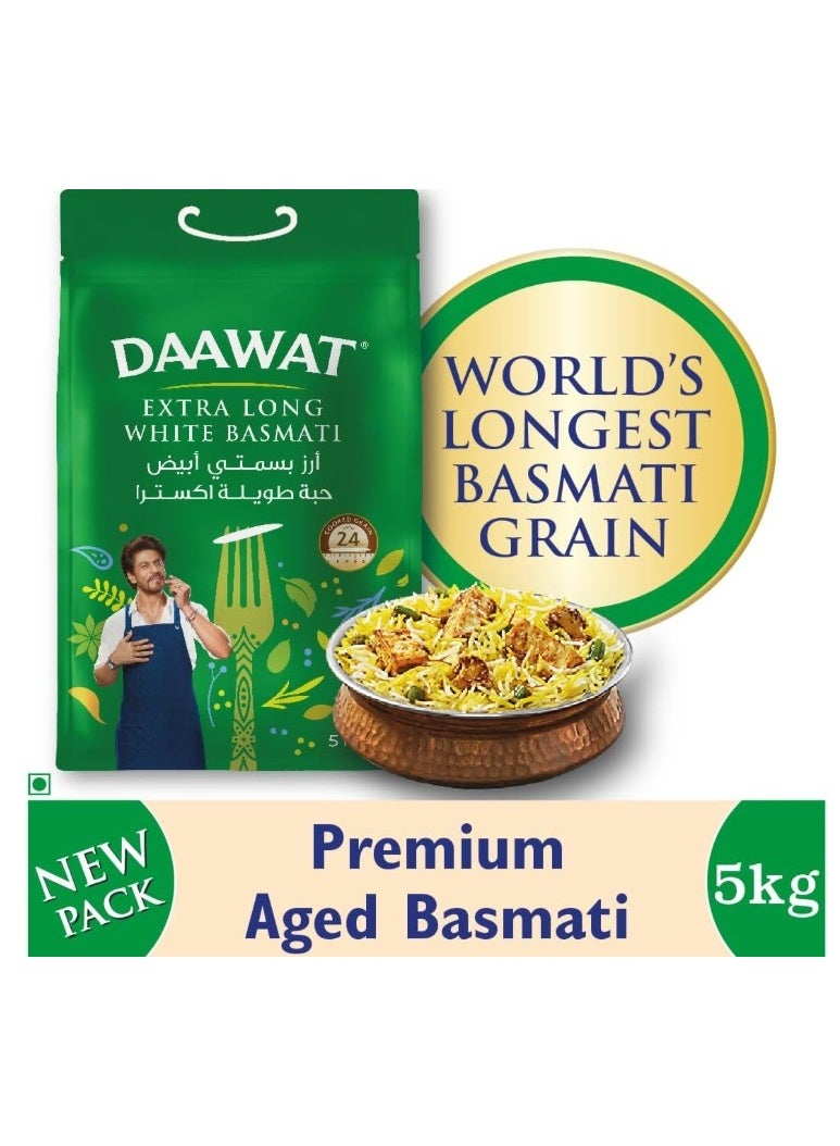 Daawat Extra Long Indian Basmati Rice 5Kg - Image 3